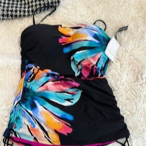 La Blanca halter bikini top